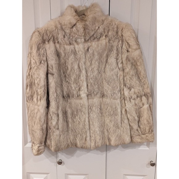 Gorgeous Rabbit Fur Coat Size Medium.  Impeccable condition - Picture 1 of 12
